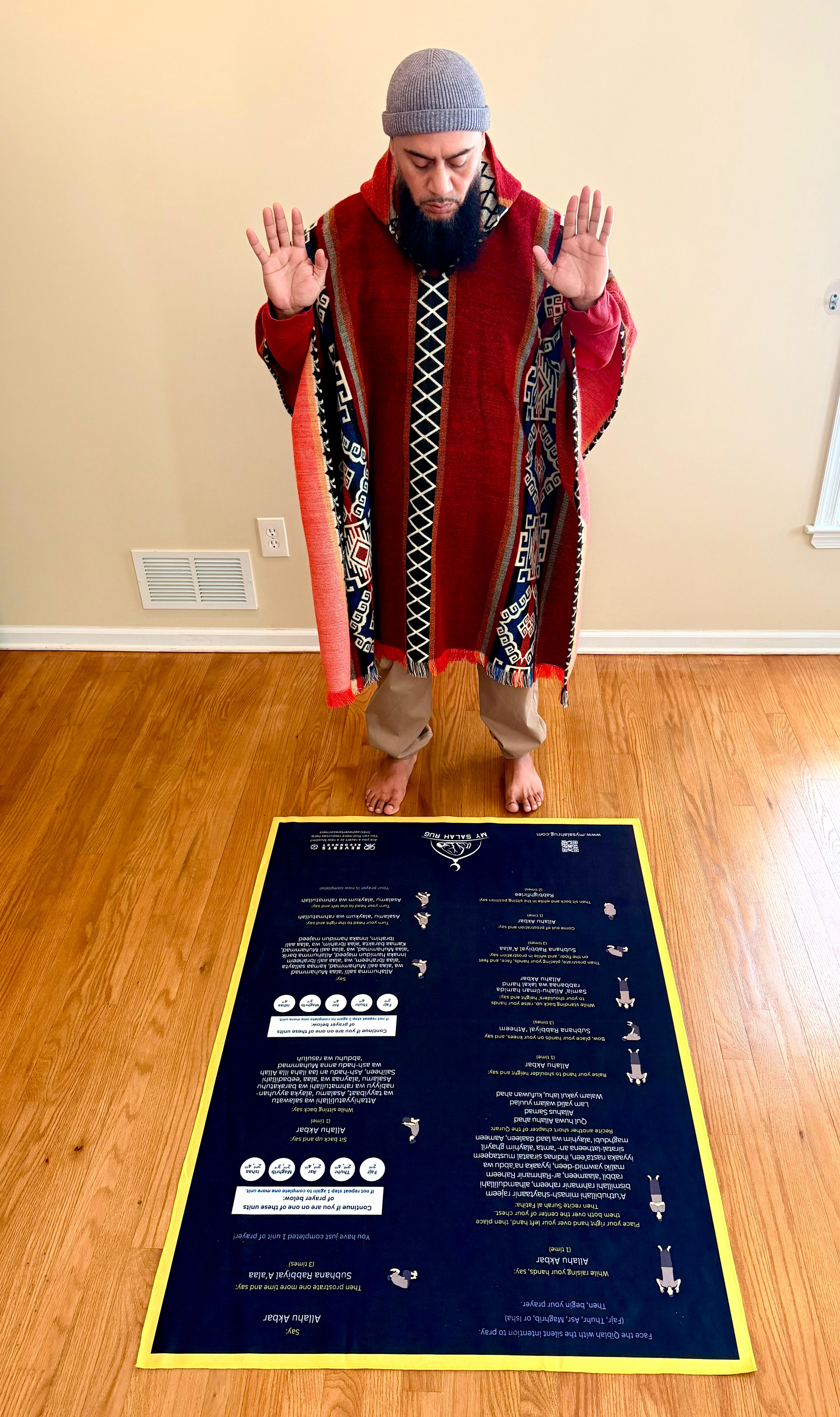 English Prayer Rug
