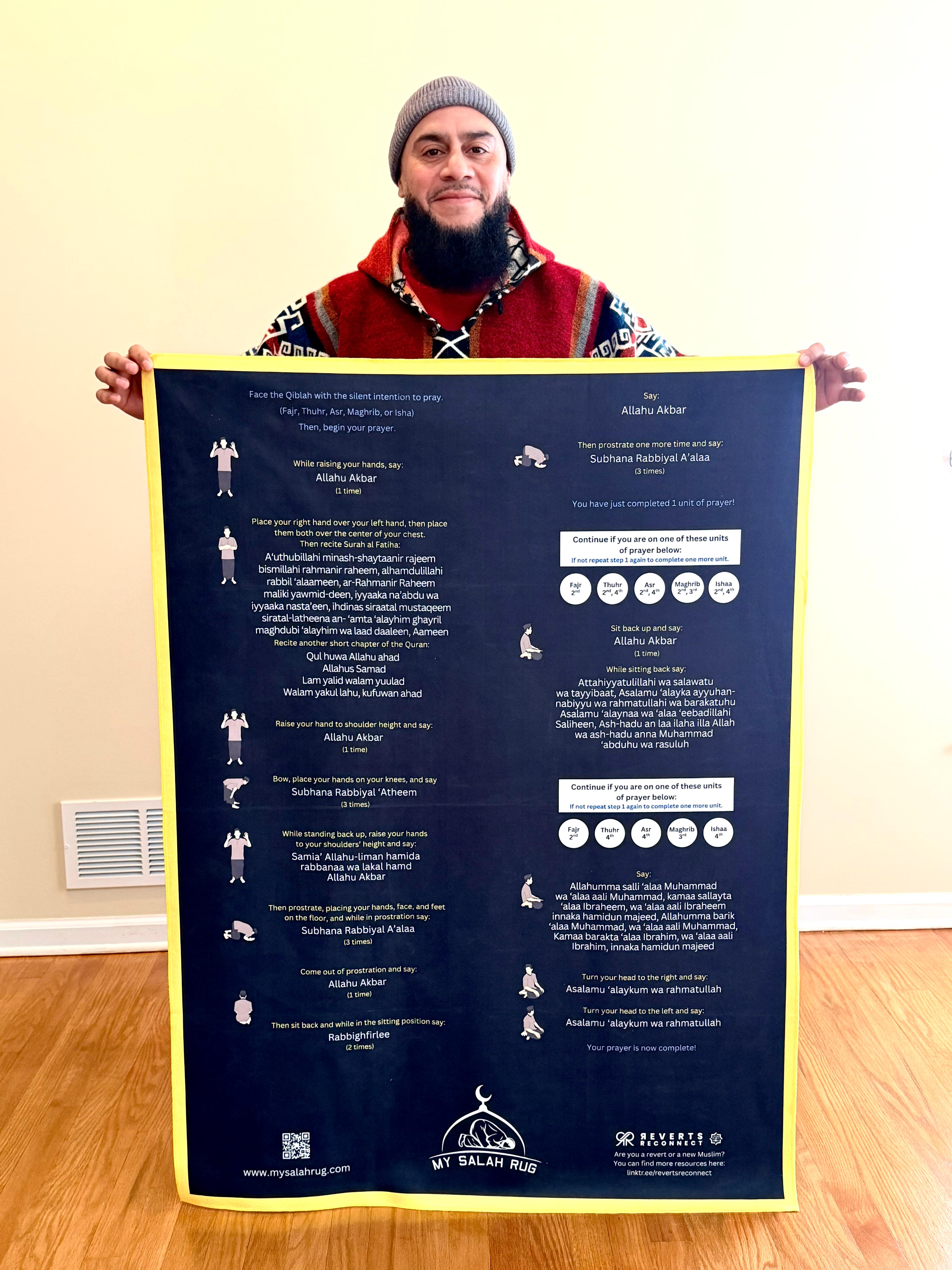 English Prayer Rug